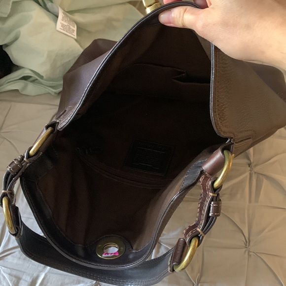 Coach Brown Leather Purse - Picture 3 of 3